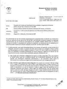 Ministerio del Interior y de Justicia ~epública de Colombia que ellas