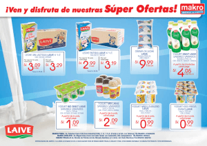 ¡Ven y disfruta de nuestras Súper Ofertas!