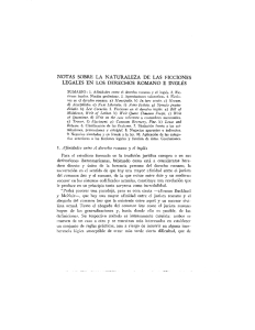 notas sobre la naturaleza de las ficciones legales en los derechos