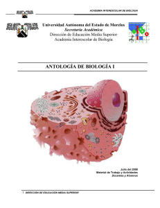 antología de biología i - Preparatoria Diurna No 1