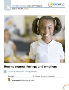 How to express feelings and emotions