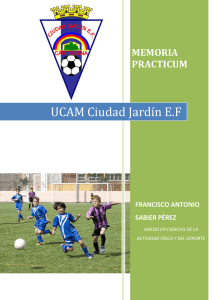 UCAM Ciudad Jardín EF - Tu Web de Practicum y Movilidad en CAFD