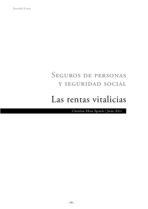 Las rentas vitalicias