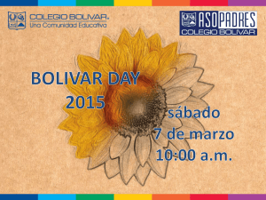 Bolivar Day - Colegio Bolívar