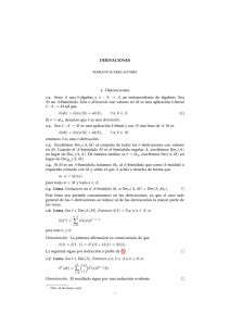 δ(ab) = δ(a)σ(b) + aδ(b), δ(ab) = δ(a)σ(b) + aδ(b), m · a = mσ(a) ∈ A