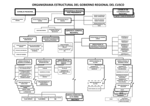 Organigrama - Transparencia - Gobierno Regional del Cusco