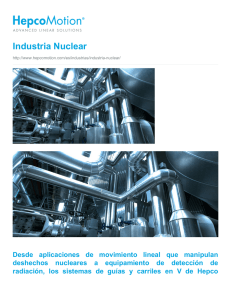 Industria Nuclear - HepcoMotion Español