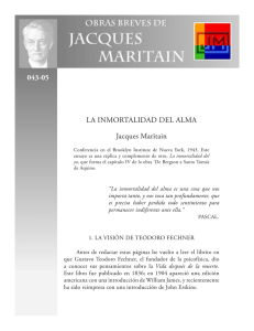 LA INMORTALIDAD DEL ALMA Jacques Maritain 043-05