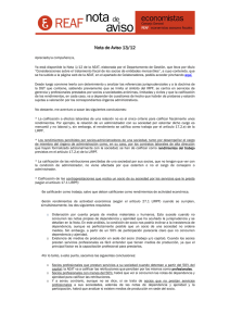 Nota de Aviso 13/12 - Colegio de Economistas de Alicante