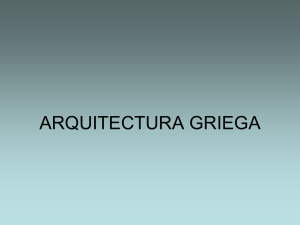 3.1 Arquitectura griega