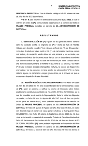 sentencia definitiva - Poder Judicial del Estado de Hidalgo