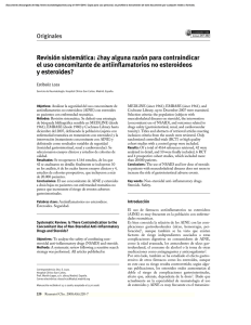 Revisión sistemática: ¿hay alguna razón para contraindicar el uso