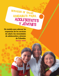 Servicios de Salud Amigables para Adolescentes y Jóvenes.