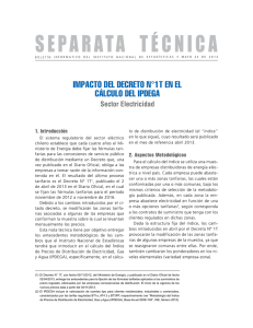 SEPARATA TÉCNICA - Instituto Nacional de Estadísticas