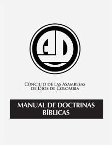 manual de doctrinas bíblicas - Asambleas de Dios de Colombia