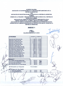 ACUERDO SALARIAL ASOCIACIÓN DE SUPERVISORES DE LA