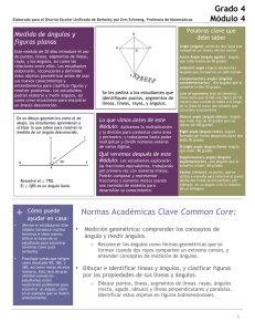 Grado 4 Módulo 4 Normas Académicas Clave Common Core: