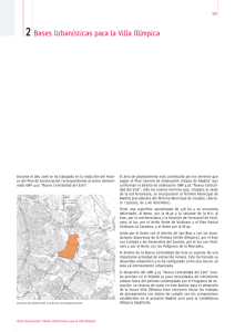 2. Bases Urbanísticas para la Villa Olímpica (3 Mbytes pdf)