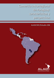 comercio intrarregional de paraguay: características y