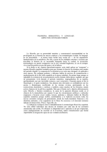 pdf Filosofía romántica y lenguaje : aspectos contradictorios / Luis