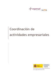 Coordinación de actividades empresariales