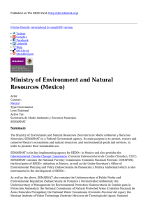 Ministry of Environment and Natural Resources