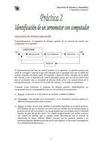 Descripción del sistema experimental