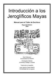 Introducción a los Jeroglíficos Mayas