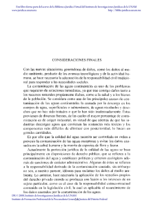 CONSIDERACIONES FINALES Con las nuevas situaciones