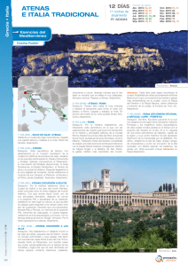 Atenas e Italia Tradicional