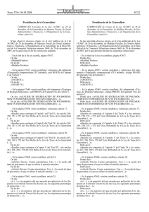 CORRECCIÓ d`errades de la Llei 14/2007, de 26 de desembre, de