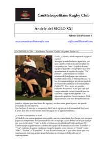andele del siglo xxi - Cau Metropolitano Rugby Club