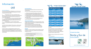 Norte y Sur de - Interislander