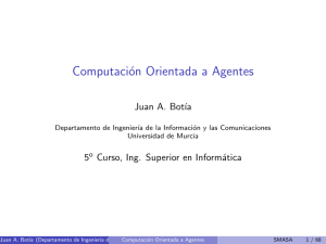 Computación Orientada a Agentes - Proyecto Webs