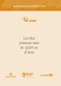 Los diez primeros años de AIEPI en el Perú