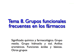 Tema 8. Grupos funcionales