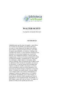 WALTER SCOTT* - Biblioteca Virtual Universal