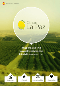 l L a P az - Cítricos La Paz