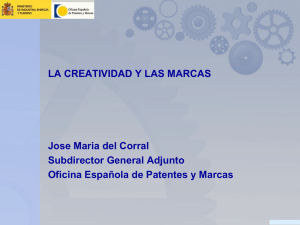 LA CREATIVIDAD Y LAS MARCAS Jose Maria del Corral