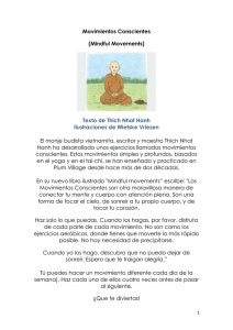 Movimientos Conscientes (Mindful Movements) Texto de Thich Nhat