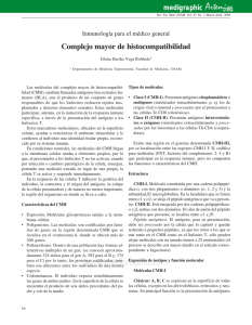 Complejo mayor de histocompatibilidad - E-journal