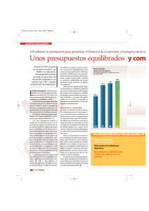 Unos presupuestos equilibrados y co m p