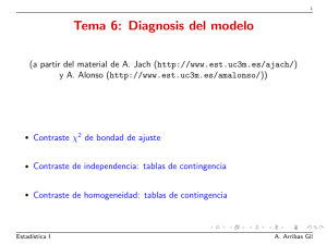 Tema 6: Diagnosis del modelo