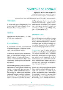 Síndrome de Noonan - Asociación Española de Pediatría