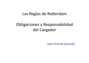 Las Reglas de Roterdam Obligaciones y Responsabilidad del