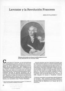 Lavoisier y la Revolución Francesa