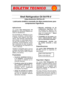 FT Refrigeration Oil S4 FR-V