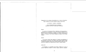 PROBLEMÁÜCA DE LAS MEDIDAS TENSIOMÉ`I`RICAS EN 1A