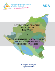 Ley General de Aguas Nacionales