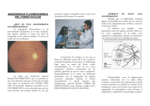angiografia fluoresceinica del fondo ocular